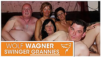 Unattractive Senior Swingers Engage In A Raunchy Group Encounter. German Reality Video Featuring Handjobs And Explicit Sexual Activity.