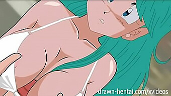 Parodi Hentai Dragon Ball Z Dengan Bulma Dan Dua Lelaki