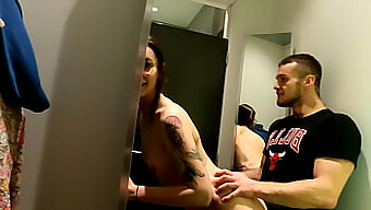 A Polish Couple'S Intimate Moments In A Store Changing Room Captured On Camera