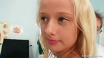 Doctor'S Bizarre Vagina Exam Of A Seductive Czech Blonde