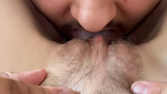 British Blonde'S Tight Pussy Gets A Close-Up Treatment