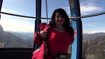 Sizzling Public Encounter: Passionate Anal Action With A Stranger On A Cable Car.