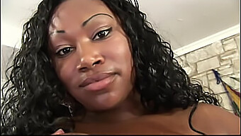 A Stunning Dark-Skinned Bbw With Enormous Breasts Gets Filled By A Large Black Penis. This Video Features Oral Sex, Cowgirl Position, Deep Penetration, Blowjob, Deepthroat, And Play With Her Ample Bosom.