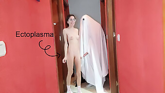 Indian College Girl Gets Scared And Fucked By Ghost