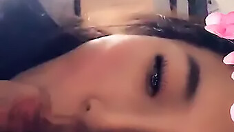 Asian Girl Gives Head On Snapchat