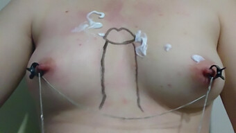 Close-Up Of Bdsm Scene With Small European Breasts And Penis