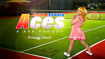 สัมผัสประสบการณ์เสมือนจริงกับ Lilly Bell ในการล้อเลียน Princess Peach Xxx