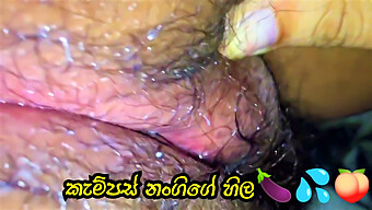 Sri Lankan College Girl Gets Off With Partner Using Condom