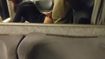 Sinnlich French Amateur, Solveig, Gets Analed On A Train By A Random Guy