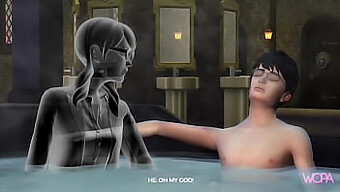 Harry Potter And Moaning Myrtle'S Hot Encounter In Uncensored Hentai