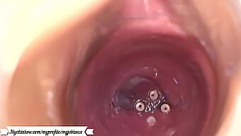 Intense Masturbation With Camera In Vagina