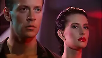 Selena Steele Og Patricia Kennedy I En Vill Retro-Scene Med Rocco Siffredi