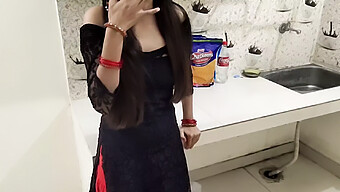 Hindi-Speaking Teen Gets Her Ass Licked And Fucked In The Kitchen