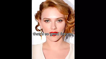 Instrução De Masturbação Softcore Com Beleza Natural Scarlett Johansson