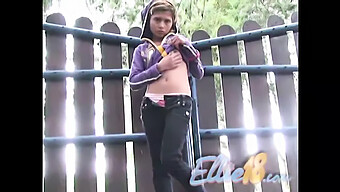 Đam Mê Tự Sướng Ngoài Trời Của Ellie 18 Được Tiết Lộ Trong Video