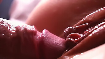 Intense Close-Up Of Ejaculation Down The Vagina In Slow Motion