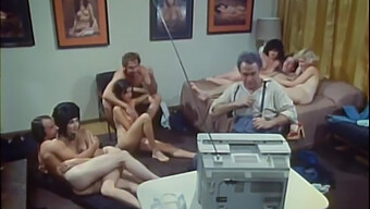 Vintage Group Sex With Sucking And Fucking