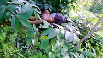 Asian Teen'S Tight Pussy Gets Rough Outdoor Sex