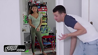 Skinny Asian Stepsister'S Desperate Attempt For Fame