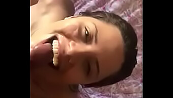 Brazilian Girl Gets Covered In Creamy Facial Shot