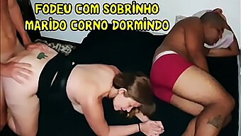 Young Girl From Brazil Gets A Blowjob From Her Step Aunt