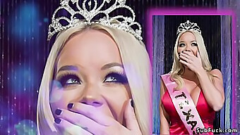 Miss America Recibe Un Tratamiento Anal Duro En Sexo Grupal